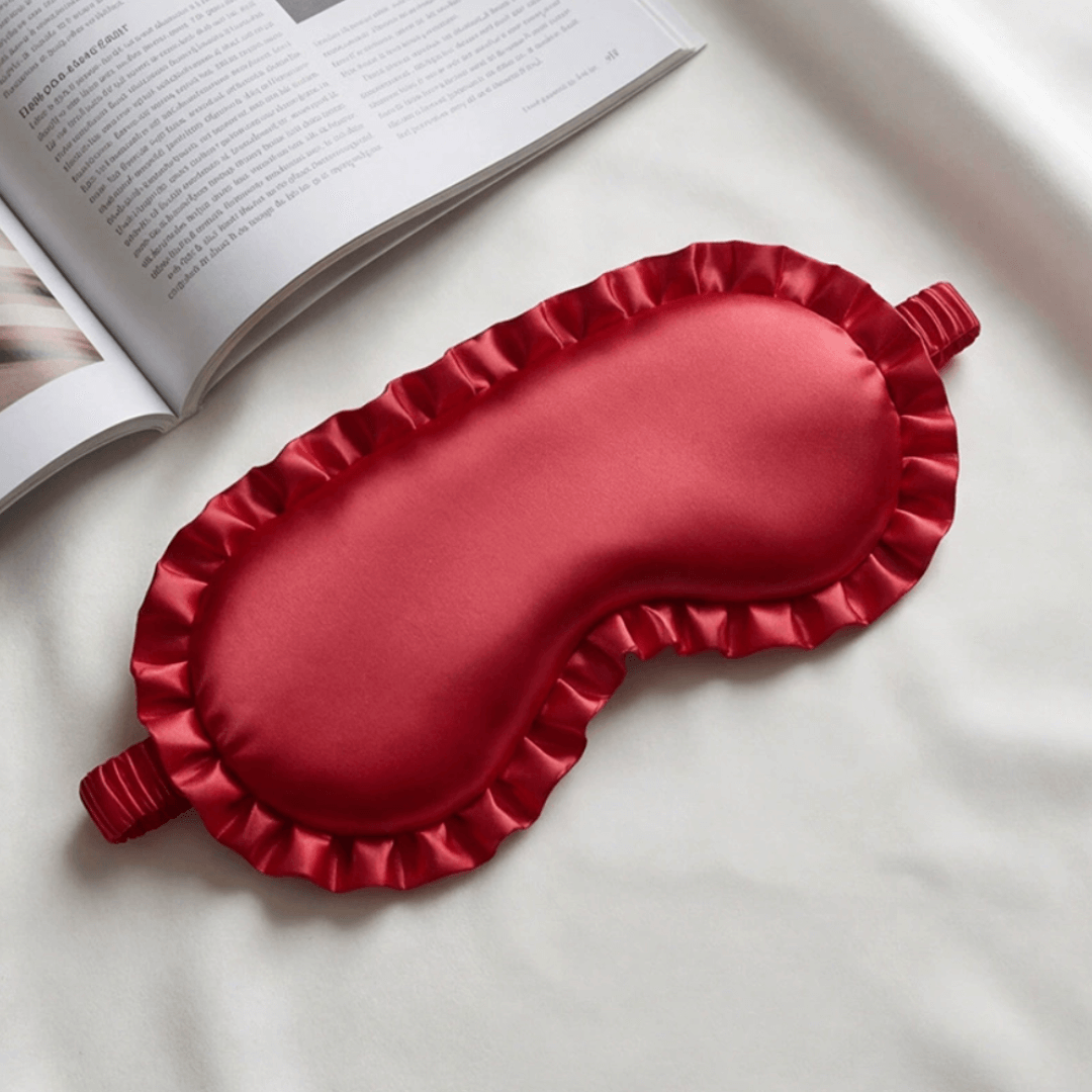 Silky Red Sleep Mask