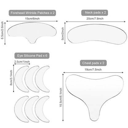 Extra Lifting Medical Silicone Patch (Face &amp; Décolleté) - Reusable