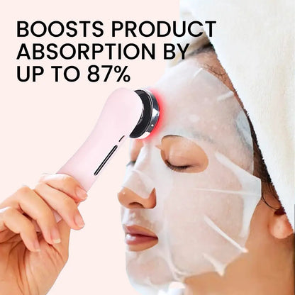 DermaFlow™ 4 in 1 LED Therapy - Lifting &amp; Facial Cleansing