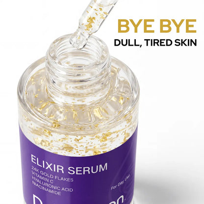 Elixir Serum - 24k Gold Ceramides Niacinamide Vitamin C